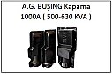 AG Buşing İzolasyon Kapağı - 1000A ( 500-630 kVA )