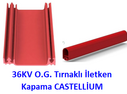 25 Metre 36KV OG Tırnaklı İletken Kapama CASTELLİUM - Q8 Pigeon - 2